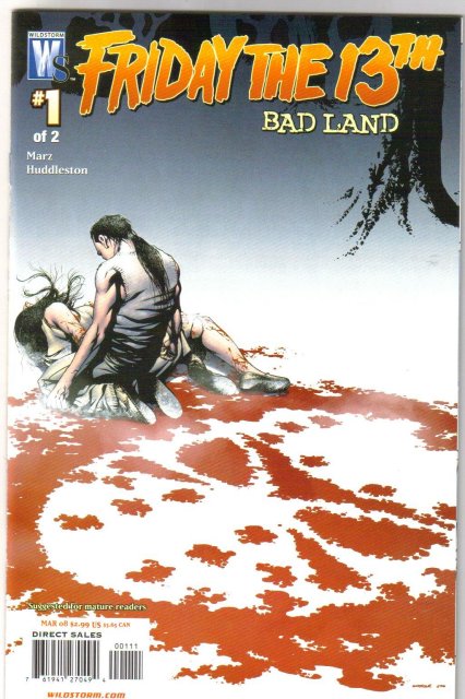 Friday the 13th Badland 2 issue comic book mini-series