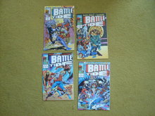 Death's Head II vs Killpower in Battle Tide 4 issue mini-series near mint comic books