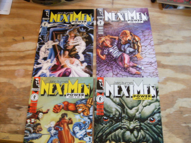 John Byrne's Next Men Power 4 issue story