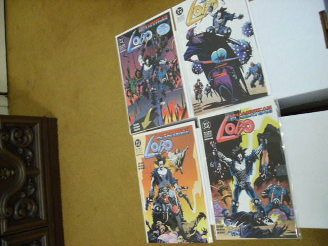 Lobo Unamerican Gladiators set of 4 comic books near mint