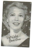 Dinah Shore arcade card
