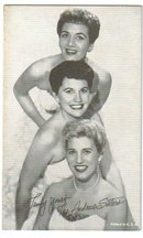 Andrews Sisters arcade card