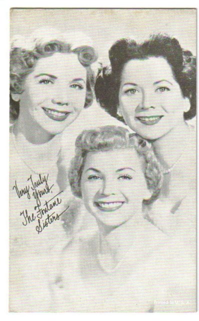 Fontane Sisters arcade card