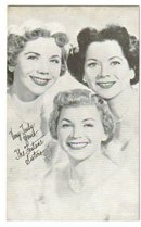 Fontane Sisters arcade card