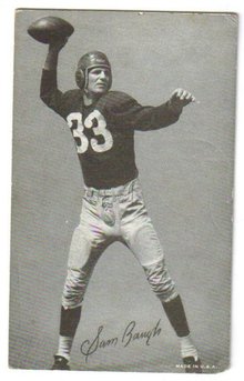 Sammy Baugh arcade card