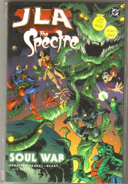 JLA The Spectre Soul War 2 issue mini series near mint comic books