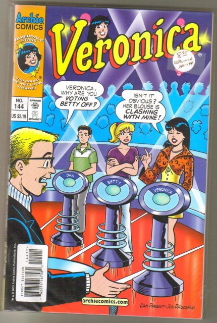 Five issue Veronica comic book collection