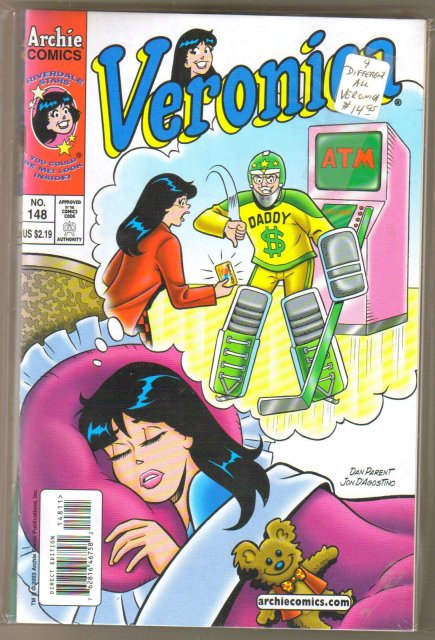 Nine issue Veronica comic book collection