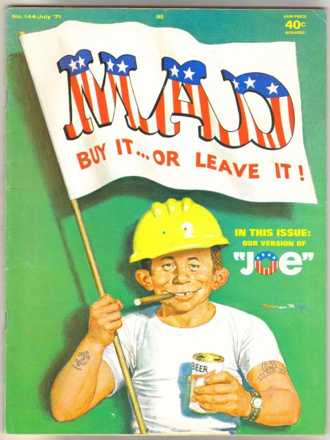 Mad #144 comic magazine fine 6.0