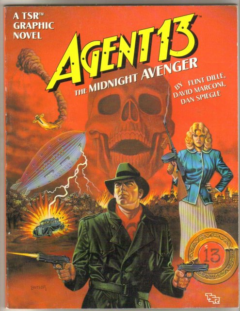 Agent 13 the Midnight Avenger graphic novel
