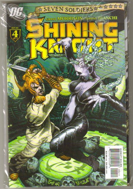 Seven Soldiers Shining Knight 4 issue mini-series mint all