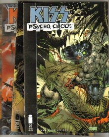 Kiss Psycho Circus 4 issue starter comic book collection