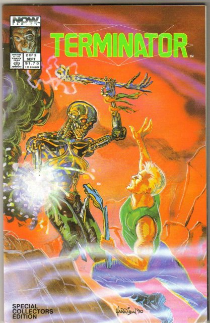 The Terminator:All My Futures Past 2 issue mini series complete near mint