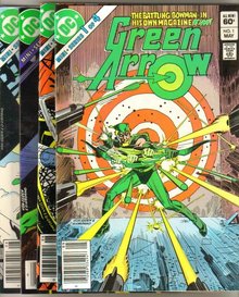 Green Arrow 4 issue mini series all near mint