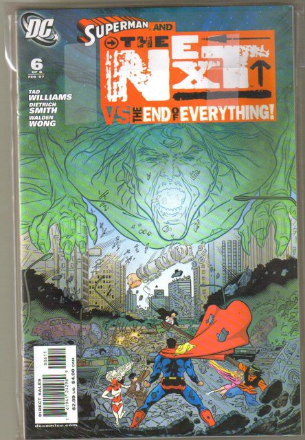 The Next 6 issue mini series all near mint