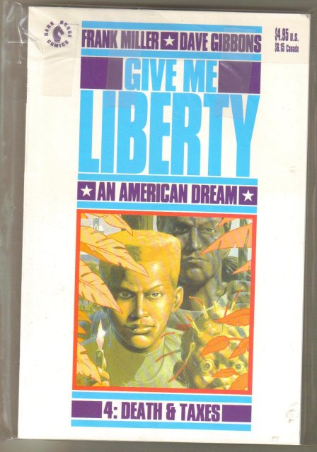 Give Me Liberty 4 issue mini series originals and in mint condition
