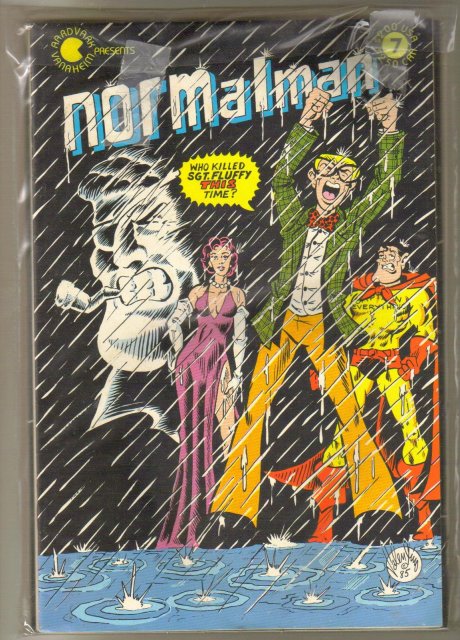 Normalman random collection of 6 comic books