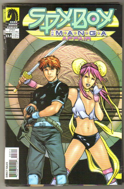 Spyboy The Manga Affair set of 4