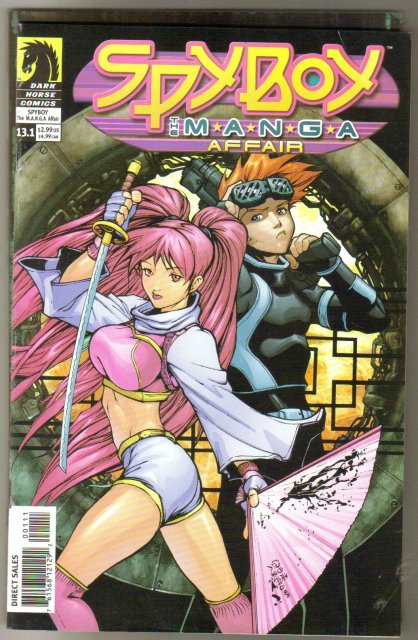 Spyboy The Manga Affair set of 4