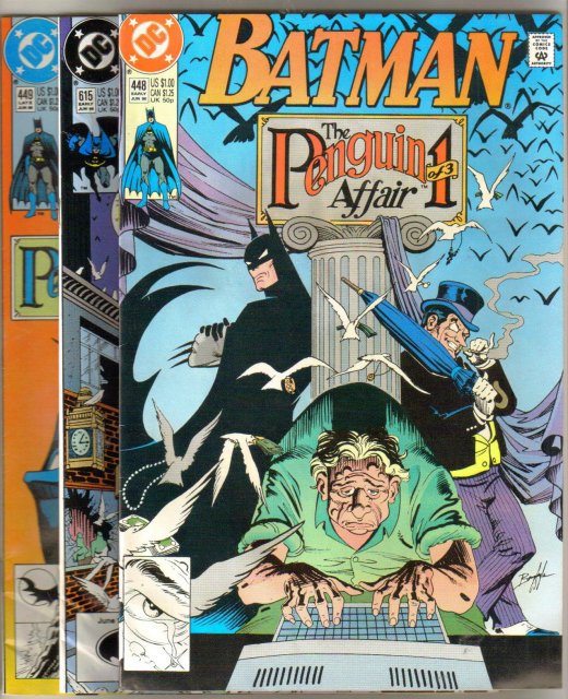 Batman The Penguin Affair 3 part original story in comic books