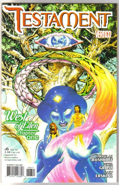 Testament comic book collection