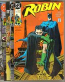 Robin complete 1991 mini-series of 5 comic books in mint condition