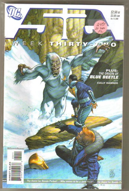 52 Weeks 25 thru 32 mint comic books