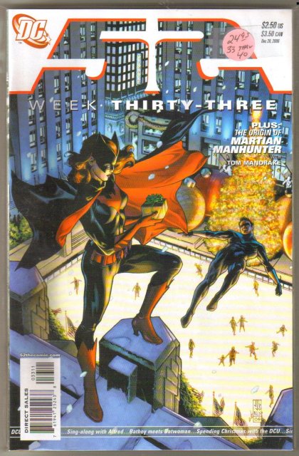 52 Weeks 33 thru 40 mint comic books