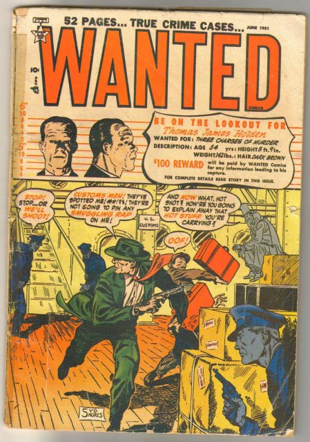 Wanted #38 comic book fair 1.5