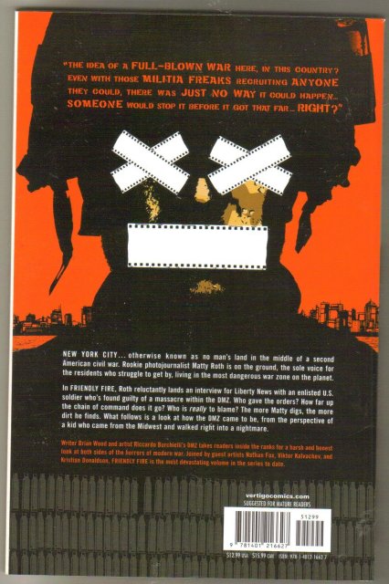 DMZ volume 4 trade paperback