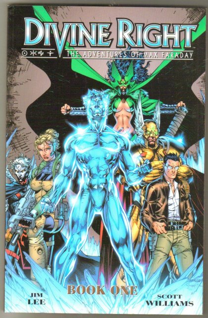 Divine Right The Adventures of Max Faraday Book 1 trade paperback brand new