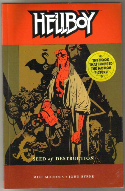 Hellboy Seed of Destruction trade paperback brand new mint