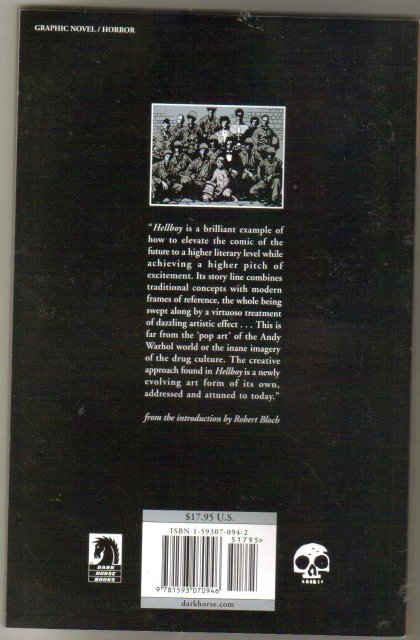 Hellboy Seed of Destruction trade paperback brand new mint