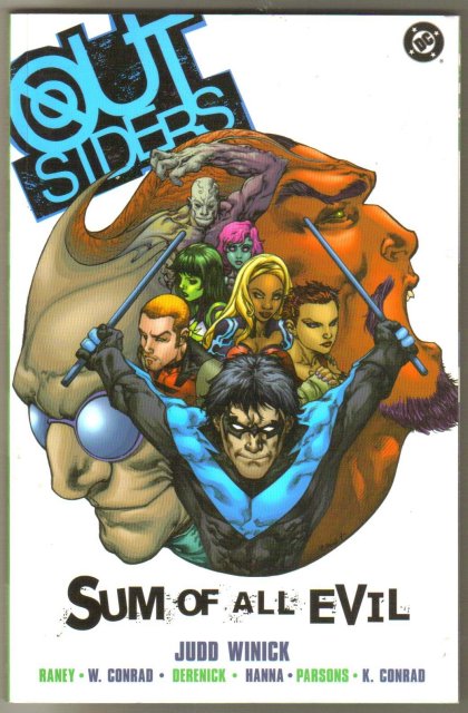 Outsiders: Sum of All Evil brand new mint trade paperback