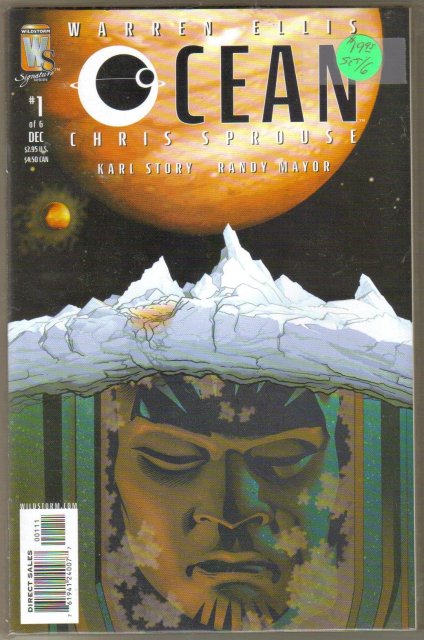 Ocean 6 issue mini series mint by Warren Ellis