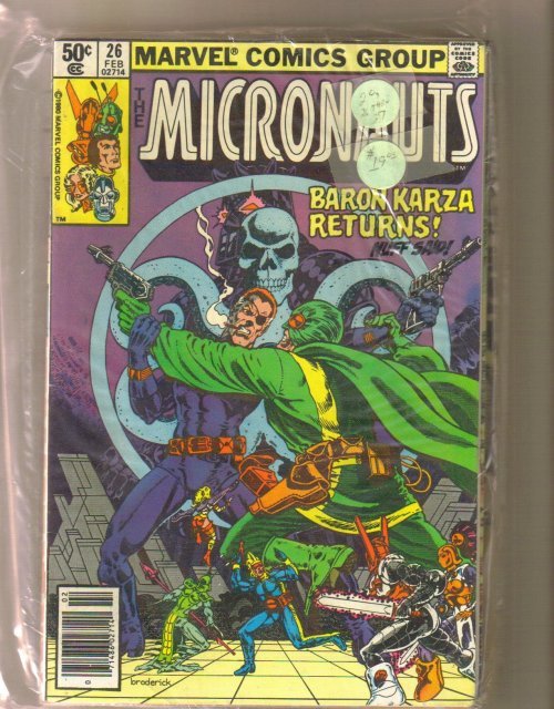 Micronauts 13 issue assortment