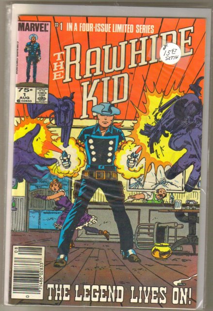 The Rawhide Kid 1985 4 issue mini series near mint