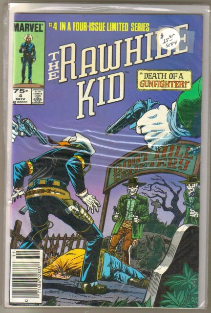 The Rawhide Kid 1985 4 issue mini series near mint