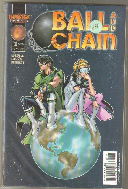 Ball and Chain 4 issue mini series near mint