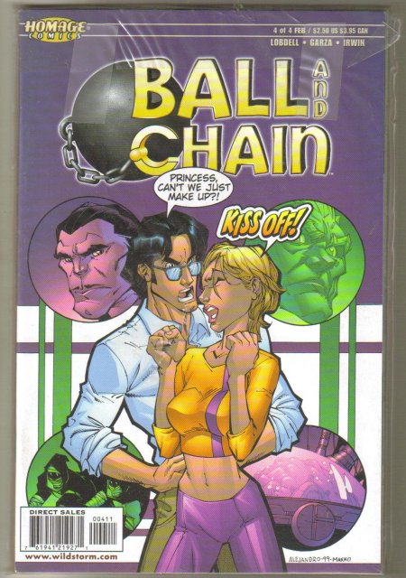 Ball and Chain 4 issue mini series near mint