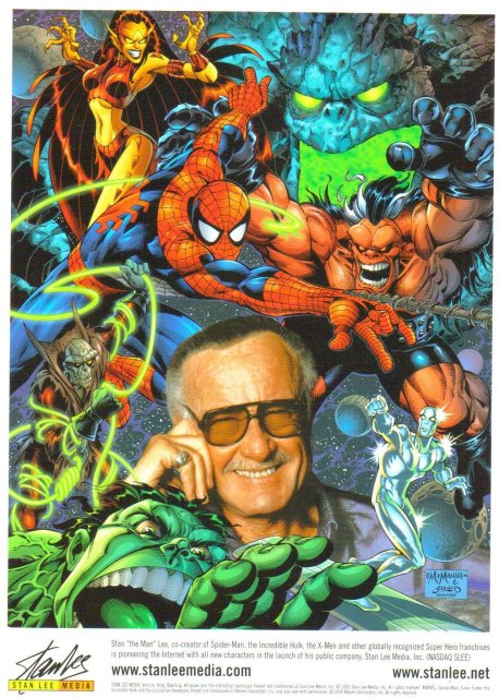 Stan Lee color glossy photo 8 by 10