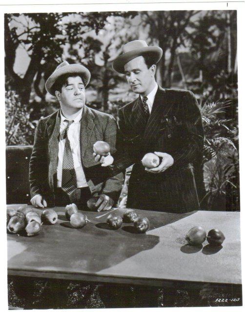 Abbott and Costello black and white glossy photo 8 by 10