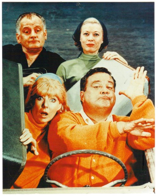 Honeymooners cast glossy color photo 8 by 10