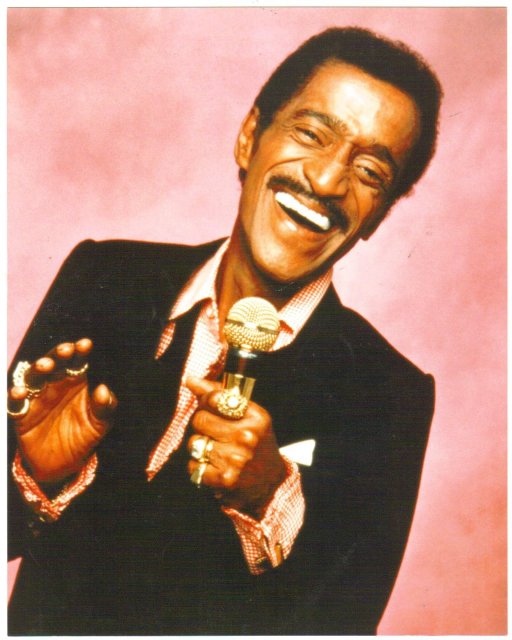 Sammy Davis Jr. color 8 by 10 glossy photo