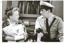 Andy Griffin show Aunt Bea and deputy black and white glossy 8 by 10 photograph