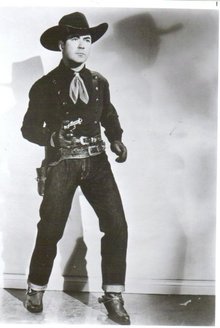 Johnny Mack Brown black and white glossy 8 by 10 photograph