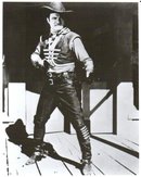 Tom Mix black and white glossy 8 by 10 photograph