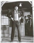 Randolph Scott black and white glossy 8 by 10 photograph