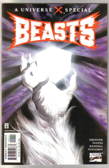 Beasts A Universe X special mint 9.8