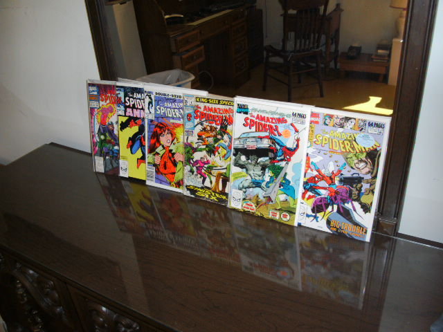 6 assorted Amazing Spider-Man annuals 17,19,23,24,27 and Special 6